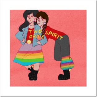 Two Spirit Pride Posters and Art